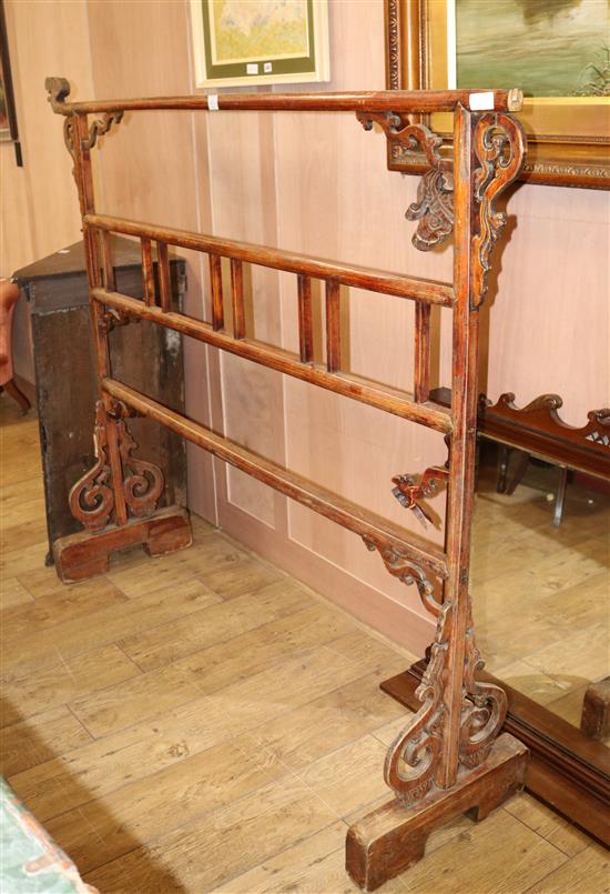 A 19th century Kimono stand